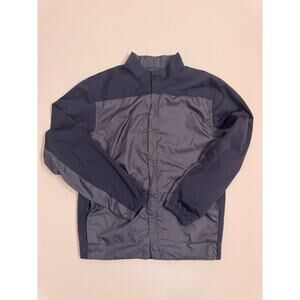 Men's Nike Shield Lightweight Golf Jacket Size M Navy Blue Full Zip